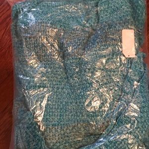 Mermaid bottom throw